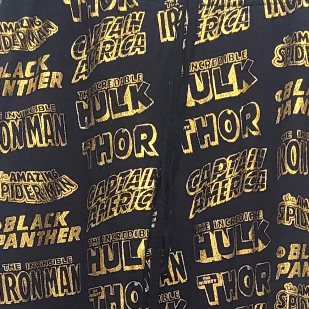 Marvel gold foil